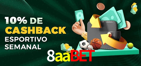 10% de bônus de cashback na 8aabet