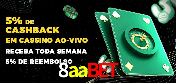 Promoções do cassino ao Vivo 8aabet